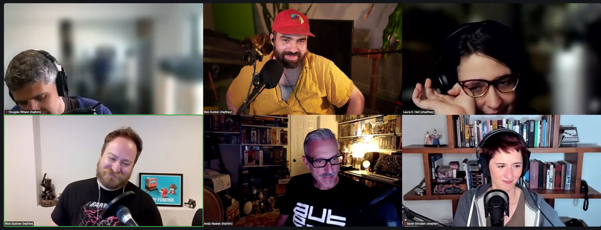 The Eggplant podcast hosts wrapping up their A Year of UFO 50 finale livestream.
